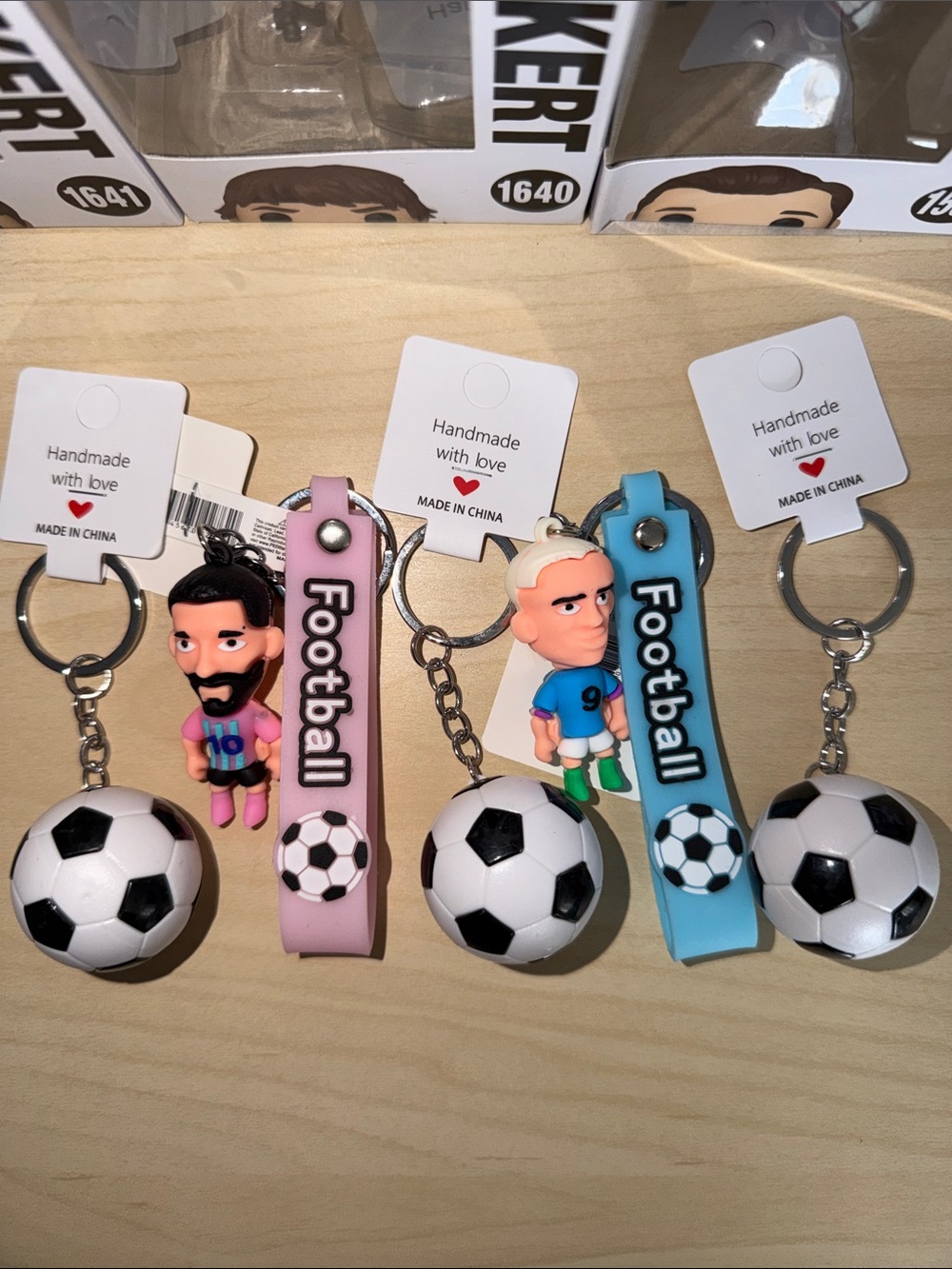 Soccer Keychain Bundle of (5)
